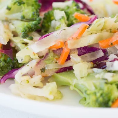 Lemon Dilly Coleslaw