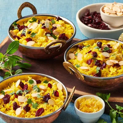 Lemon Turmeric Rice Pilaf