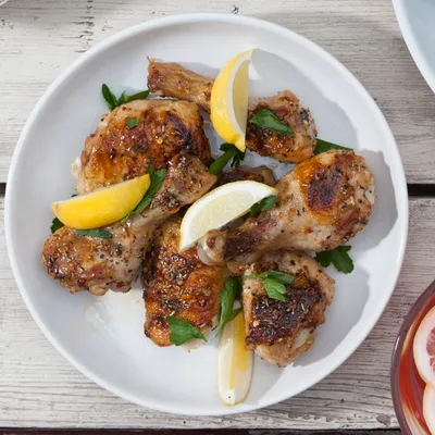 Lemony Montreal Grilled Chicken