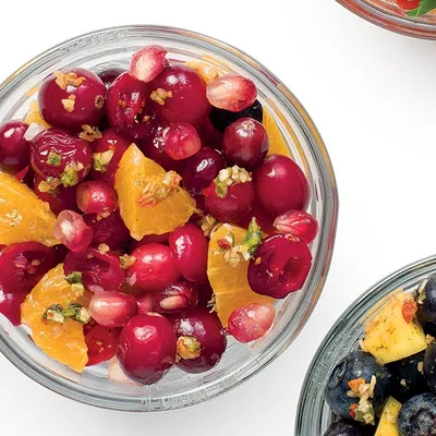 Mandarin, Pomegranate & Cranberry Salsa