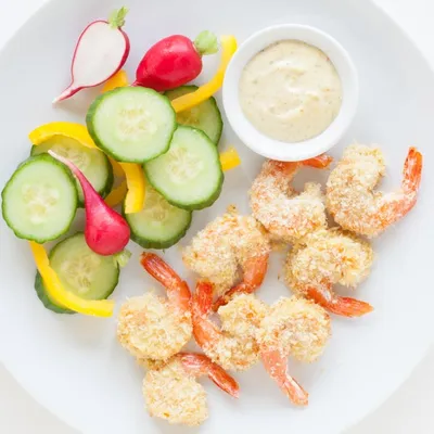 Mango Curry Coconut Shrimp