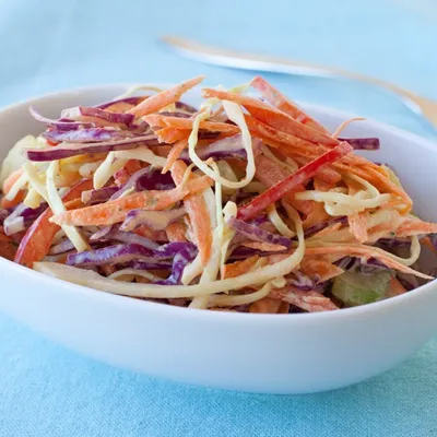 Mango Curry Coleslaw
