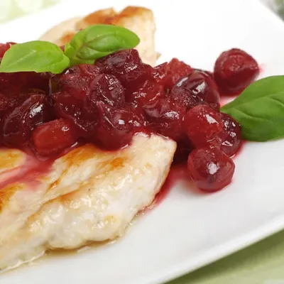 Maple Cranberry Chicken Breasts
