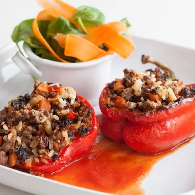 Marinara Stuffed Peppers