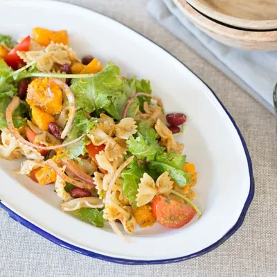 Mexican Pasta Salad with Tex-Mex Dressing