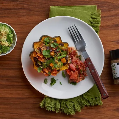 Mexican Stuffed Squash