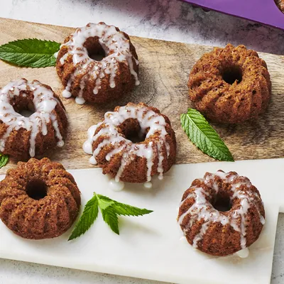 Mini Carrot Bundt Cakes