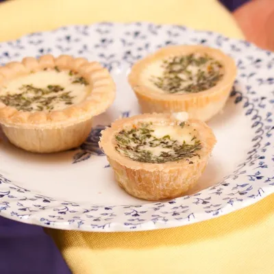 Mini Sun-dried Tomato Quiche