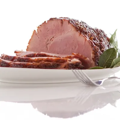 Mulled Cider-glazed Ham