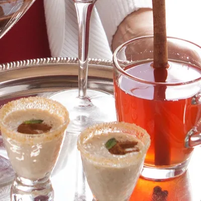 Mulled Cranberry and Apple Juice