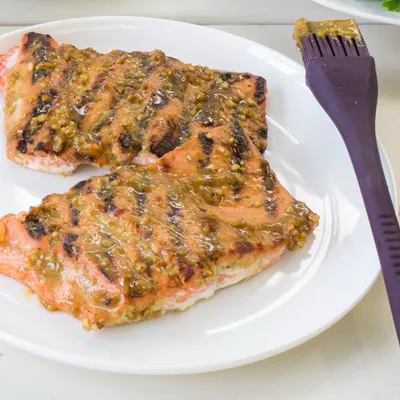 Oh Canada Grilled Salmon