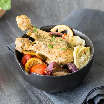 One Dish Lemon Chicken