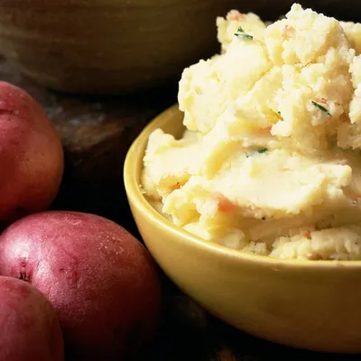 Onion and Garlic Mashed Potatoes