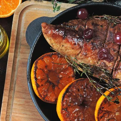 Orange-cranberry Chicken