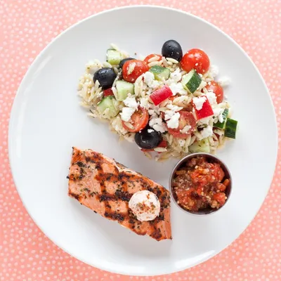Orzo Greek Salad
