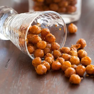 Oven-roasted Chickpeas