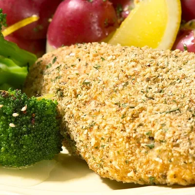 Parmesan and Herb Mustard Chicken