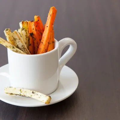 Parsnip & Carrot Oven Fries