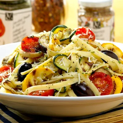 Pasta Pronto with Black Olives