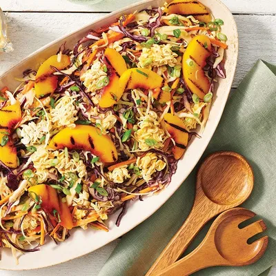 Peachy Keen Ramen Slaw