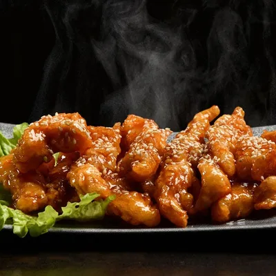 Pepper Jelly Chicken Fingers