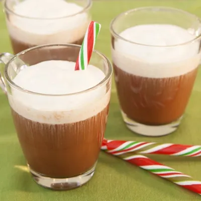 Peppermint Hot Chocolate Kiss