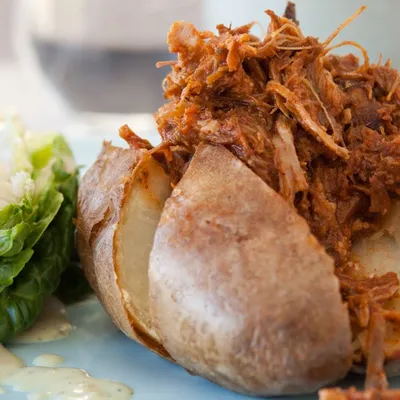 Pulled Pork Baked Potato