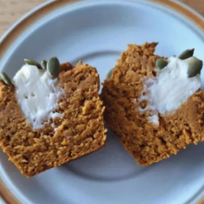 Pumpkin Cream Cheese Muffins    