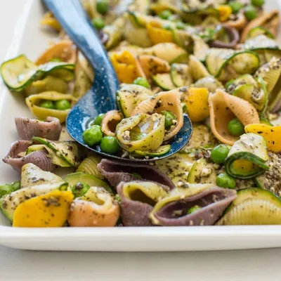 Quickie Pesto Pasta Toss