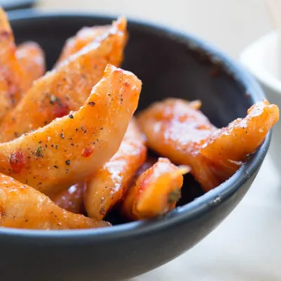 Red Pepper Jelly-glazed Chicken Strips