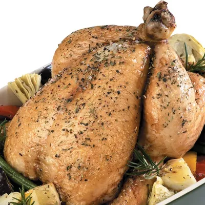 Roasted Lemon-Garlic Chicken