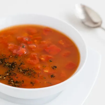 Roasted Red Pepper and Tomato Zuppa