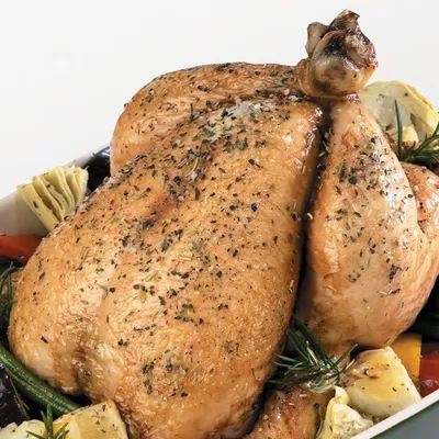 Roasted Rosemary Chicken with Garlic