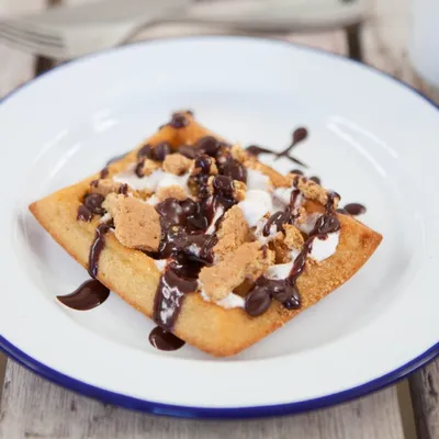 S’more Waffle Sandwiches