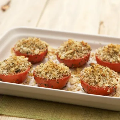 Savoury Tomato Crumble