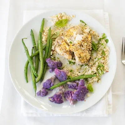 Sesame-crusted Fish Fillets