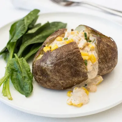 Southwest Popcorn Potato Dinner Jacket Potatoes