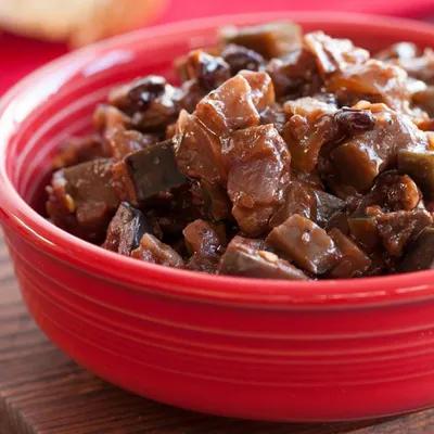 Spicy Eggplant Caponata