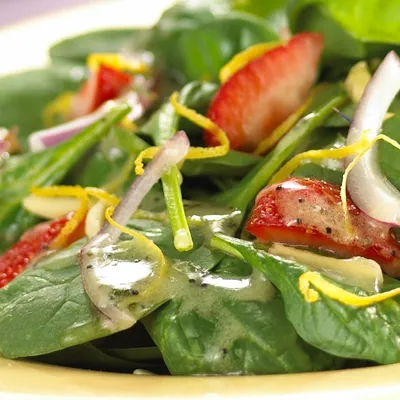 Strawberry & Spinach Salad