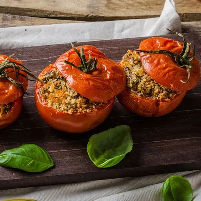 Stuffed Baked Tomatoes