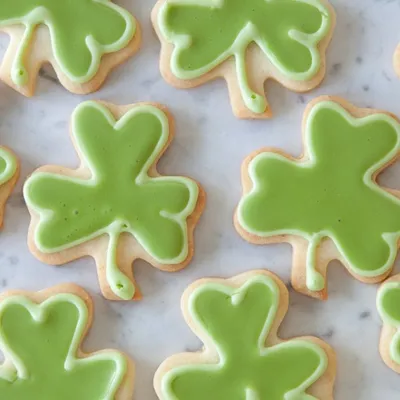 Sugar Cookies for St. Patrick's