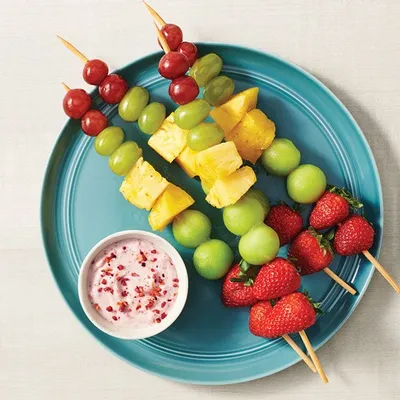 Summer Berry Fruit Skewers