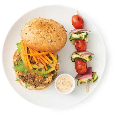 Superfood Salmon Burger