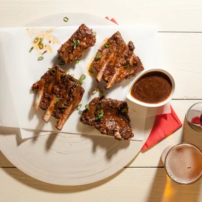 Sweet & Saucy Beer Ribs