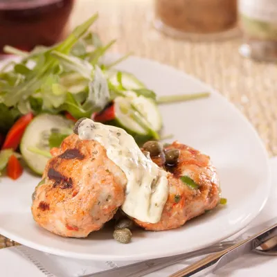 Sylvie’s Salmon Burgers