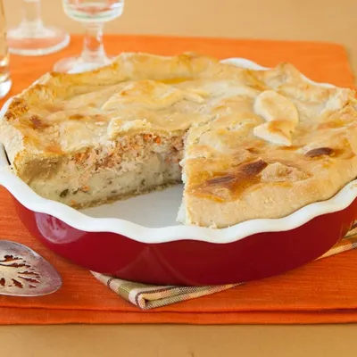 Sylvie's Salmon Pie