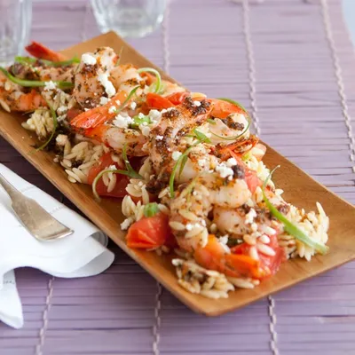 Sylvie’s Sun-dried Tomato Pesto with Shrimp and Feta