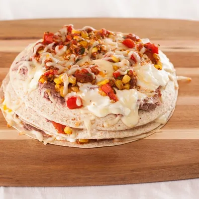 Tex-Mex Layer Pizza