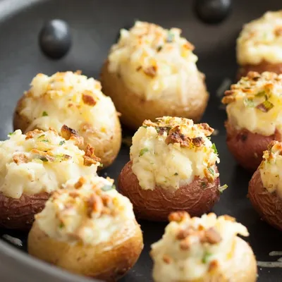 Twice-baked Baby Potatoes