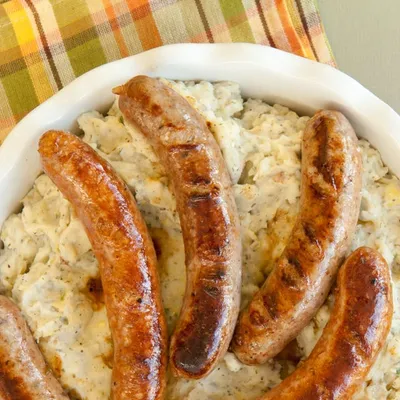 Upscale Bangers & Mash